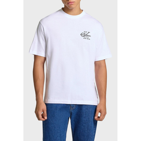 Calvin Klein Ανδρική κοντομάνικη μπλούζα Monogram Logo Tee